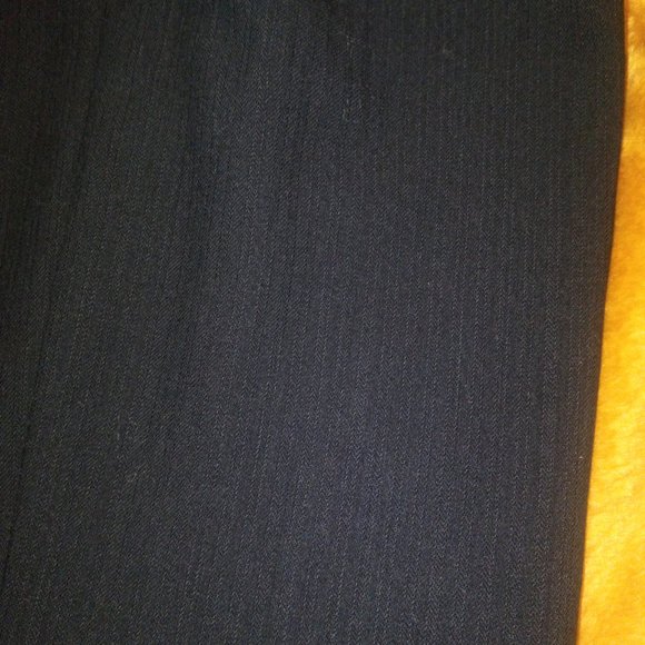 J. Crew Black Tonal Striped Wool Straight Leg Pants Sz 6 - Picture 3 of 14